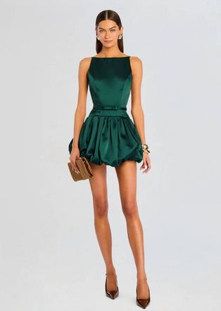 Retrof&ecirc;te Isolde Dress In Pine