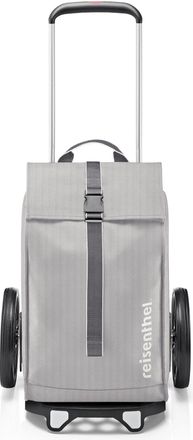 Reisenthel Einkaufstrolley REISENTHEL Citycruiser, Damen, grau (hellgrau), Polyester, Einkaufsk&ouml;rbe Einkaufstrolley, Aus recyceltem Material
