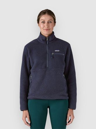 Patagonia Retro Pile Marsupial Half-Zip Fleece Pullover blau