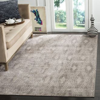 Safavieh Mirage Hand Made Area rug, Grey Contemporary Style Non-Shedding