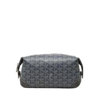 Goyard Pre-owned Canvas Pouch - Dames - Pre-owned - Grijs - Maat: ONE Size