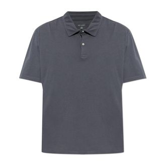 Officine G&eacute;n&eacute;rale Bruno Polo - male - Officine G&eacute;n&eacute;rale - Polo Shirts - Gray - XL - Tops