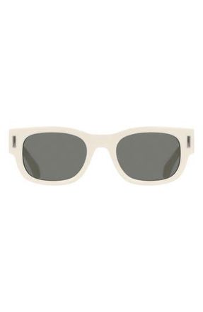 Ferragamo 51mm Modified Rectangular Sunglasses in Ivory at Nordstrom Rack