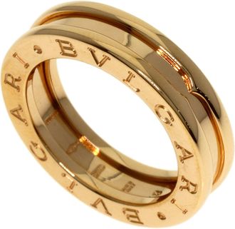 Bulgari Pink Gold (18K) Band Ring (Pre-Owned)