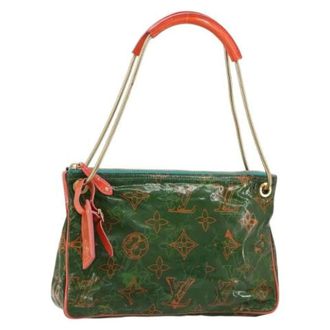 Louis Vuitton Pre-owned Shoulder Bags, female, Green, Size: ONE SIZE Pre-owned Vintage Monogram Shoulder Bag