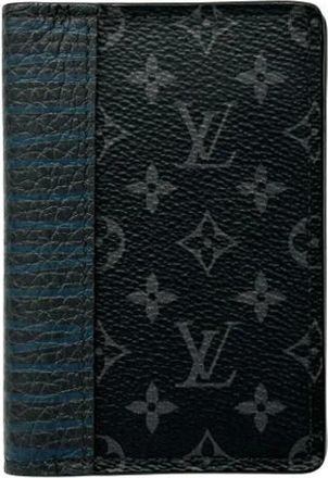 Louis Vuitton Pre-owned Wallets, male, Black, Size: ONE SIZE Pre-owned Canvas wallets