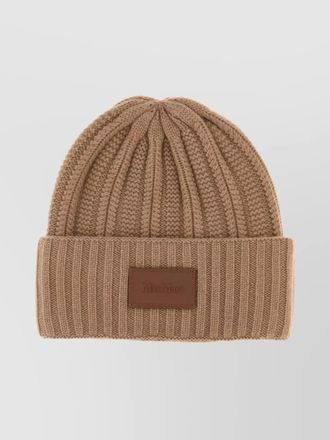 Max Mara cashmere beanie hat