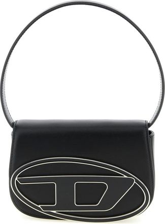Diesel Borsa a spalla Oval D - - Bags - Donna - Nero - ONE SIZE