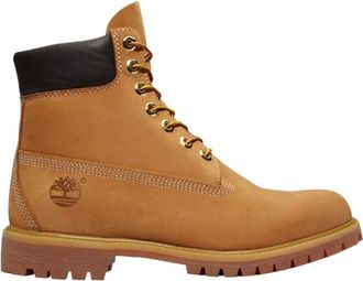 Timberland Schoenen, Heren, Bruin, 45 1/2 EU, Leer, Premium 6-Inch Waterproof Boot