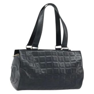 Chanel Pre-owned Handbags, female, Black, Size: ONE SIZE Pre-owned Vintage Hand Bag