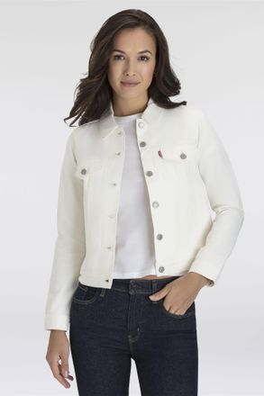 Levi's Jeansjacke LEVIS ORIGINAL TRUCKER, Damen, Gr. S (36), truth slip, Web, Obermaterial: 100% Baumwolle, figurbetont kurz, 1-Knopf-Manschette mit Schlitz,