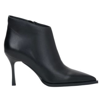 Estro & Luminara Heeled Boots, female, Black, Size: 10 US Pointed Toe High-Heeled Ankle Boots
