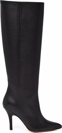 Maison Margiela Schoenen, Dames, Zwart, 38 EU, Leer, Heeled Boots