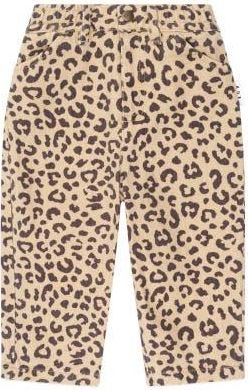 Huxbaby Leopard Print Denim Jeans in Animal at Nordstrom, Size 6-12M Au