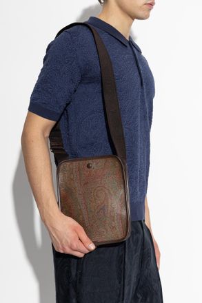 Etro Shoulder Bag, Mens, Brown
