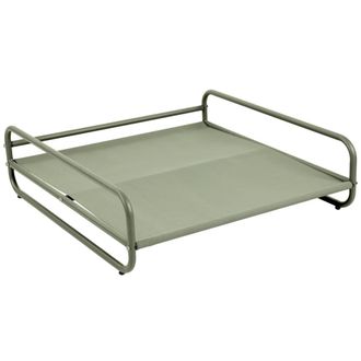 Oviala Estructura para sill&oacute;n modular de jard&iacute;n y otomana, estampado cactus