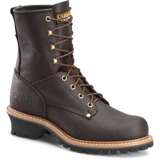 Carolina Mens Elm 8 Unlined Logger Boot In Brown