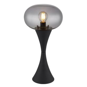 Globo Lighting Globo - L&aacute;mpara De Mesa - Lula - Negro - Metal - &Oslash; 18cm - E14