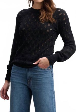 Hatley Iris Sweater In Black