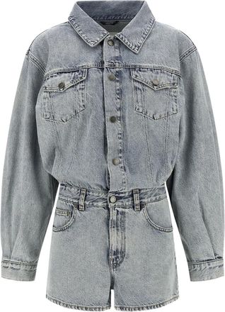 Haikure Tuta corta a maniche lunghe - Blu