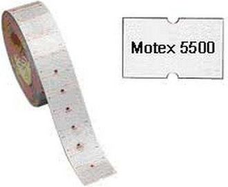 Koh-I-Noor Markin Etiquetas Removibles Motex Blanc Lote De 20 Rollos