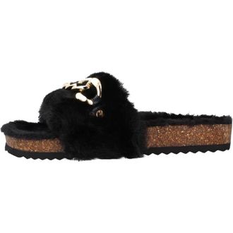 Buffalo Slippers - Dames - Sandalen - Zwart - 37 EU - Schoenen