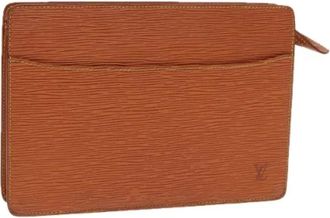 Louis Vuitton Pre-owned Clutches, female, Brown, Size: ONE SIZE Pre-owned Epi Clutch Bag