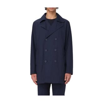 People of Shibuya Hombre, Abrigos, Azul, Talla: 3XL