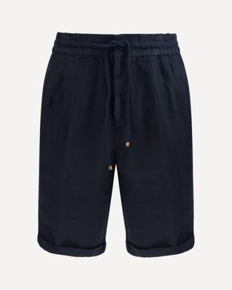 Brunello Cucinelli Linen Dyed Shorts Male 56