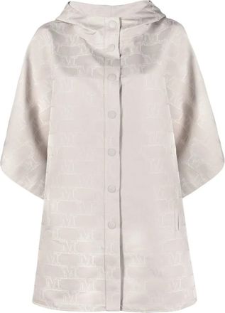 Max Mara Cappotto con effetto jacquard - Toni neutri