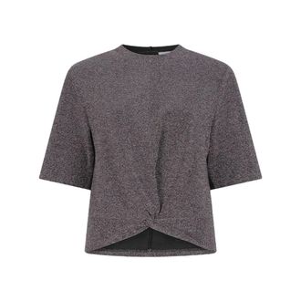 Dante6 Fantina Lurex Top - Dames - Blouses & Shirts - Paars - Maat: S Leer
