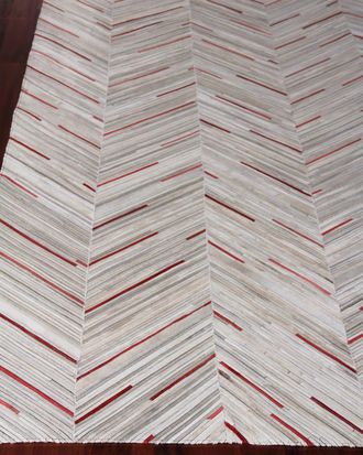 Exquisite Rugs Mirabella Hairhide Rug, 5 x 8