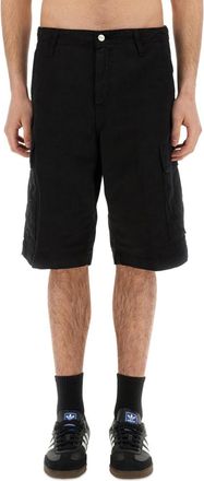 Carhartt Work in Progress Black Solid Shorts
