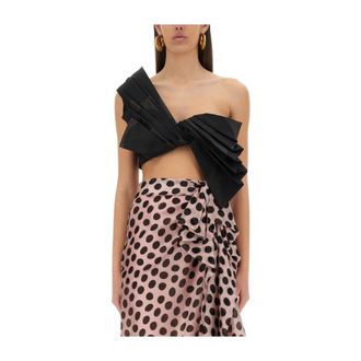 Nina Ricci Sleeveless Tops, female, Black, Size: XS Sleeveless Tops