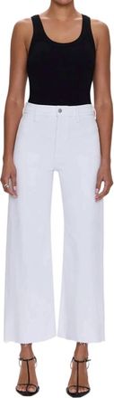 Pistola Denim Penny High Rise Crop Jeans In White
