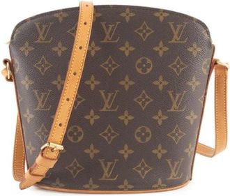 Louis Vuitton Pre-owned Cross Body Bags, female, Brown, Size: ONE SIZE Pre-owned Canvas Cross Body Bag