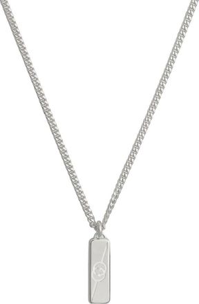 Gucci (WMNS) Gucci Diagonal Interlocking G Necklace Silver 774055-J8400-8106