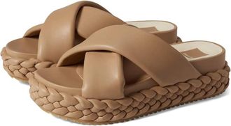 Dolce Vita Blume Sandals Womens Cafe Stella Crisscross Strap HTAT1660