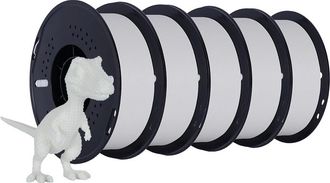 OEM Filamento 3d, Bobinas A Granel De 5 Kg, Selecci&oacute;n De Materiales Vers&aacute;til, 5 Kg Hs-pla Blanco
