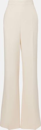 Valentino Cady Couture silk flared pants
