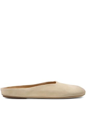 Mars&egrave;ll Bama slip-on mules - Beige