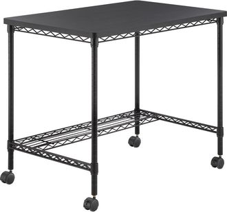 Safco Wire Desk - Black