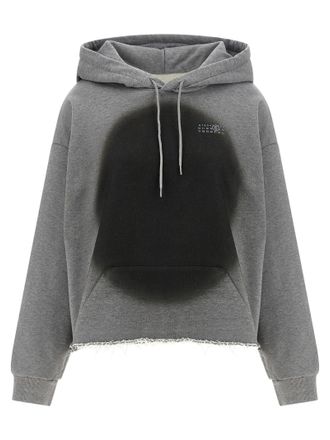Maison Margiela Mm6 Maison Margiela Womens Numeric Signature Mm6 Spray Hoodie