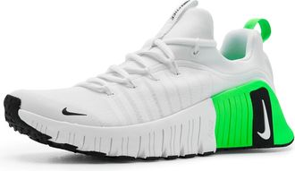 Nike Nike Mens Free Metcon 6, White/Black/Green Strike/Black, 14