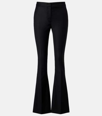 Blumarine Pleated flared pants