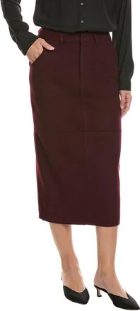 The Normal Brand Brightside Wool-Blend Mini Skirt