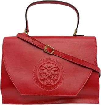 Fendi Pre-owned Vintage Schoudertas - Dames - Vintage Handtas - Rood - ONE Size - Leer - Vintage