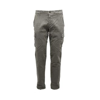 Mason's Slim-fit Trousers, male, Gray, Size: 3XL Chile Chino Trousers