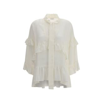 P.A.R.O.S.H. P. A.R. O.S. H. Silk Womens Blouse
