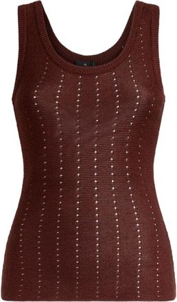 Etro Gilet in maglia - Marrone